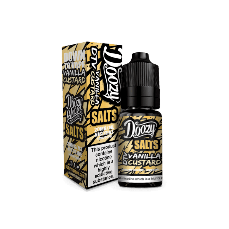 Doozy Salts Vanilla Custard 10ml - Image 1