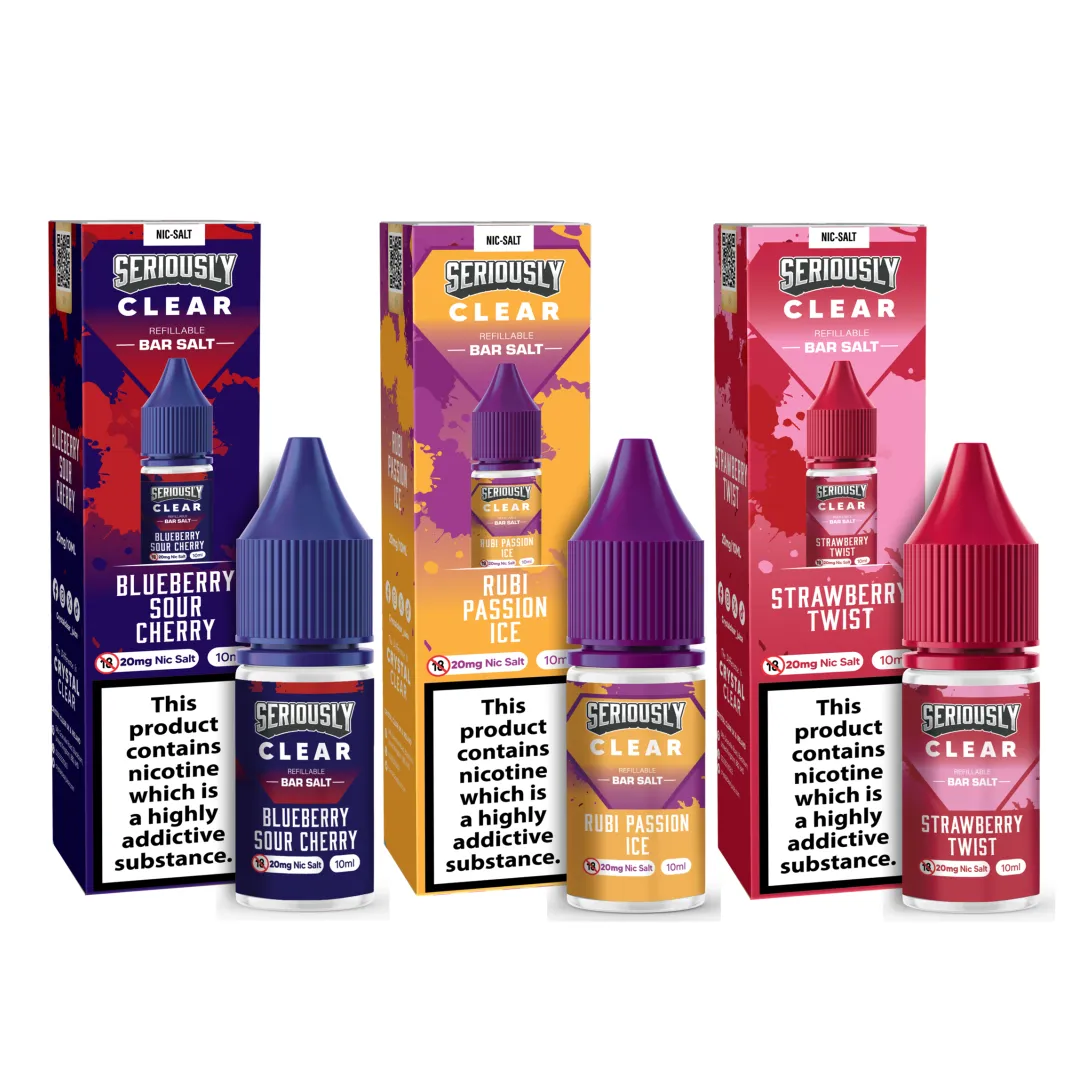 Doozy Seriously Clear Nic Salts - Image 1