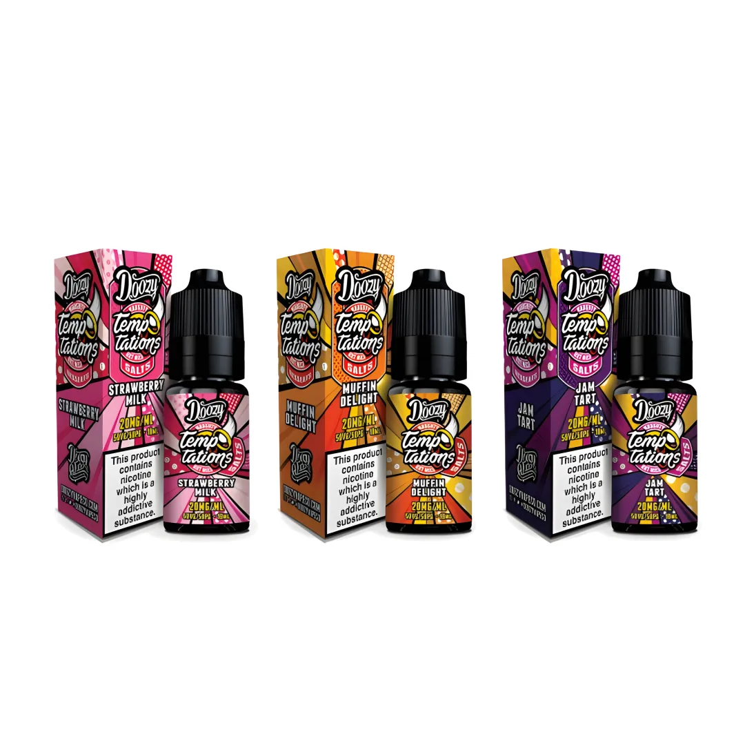 Doozy Temptations Nic Salts 10ml - Image 1