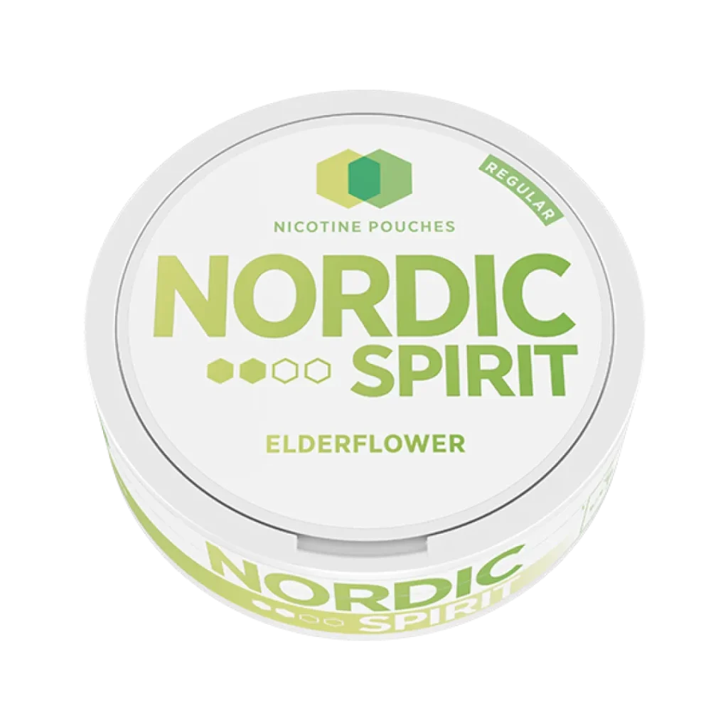 Elderflower Nicotine Pouches by Nordic Spirit