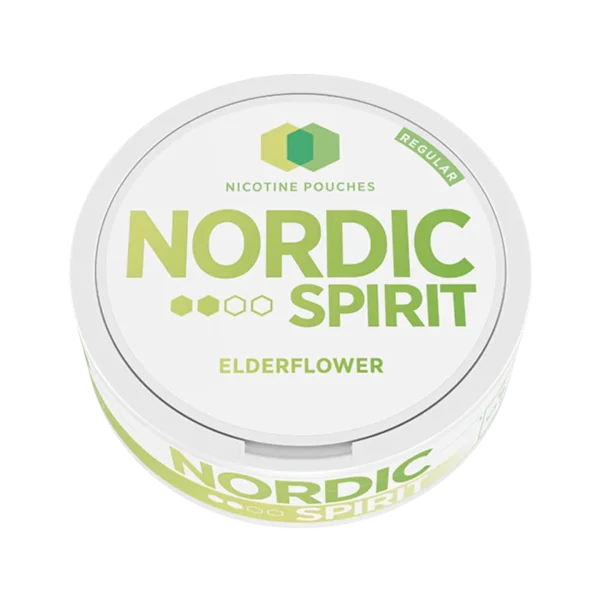 Elderflower Nicotine Pouches by Nordic Spirit