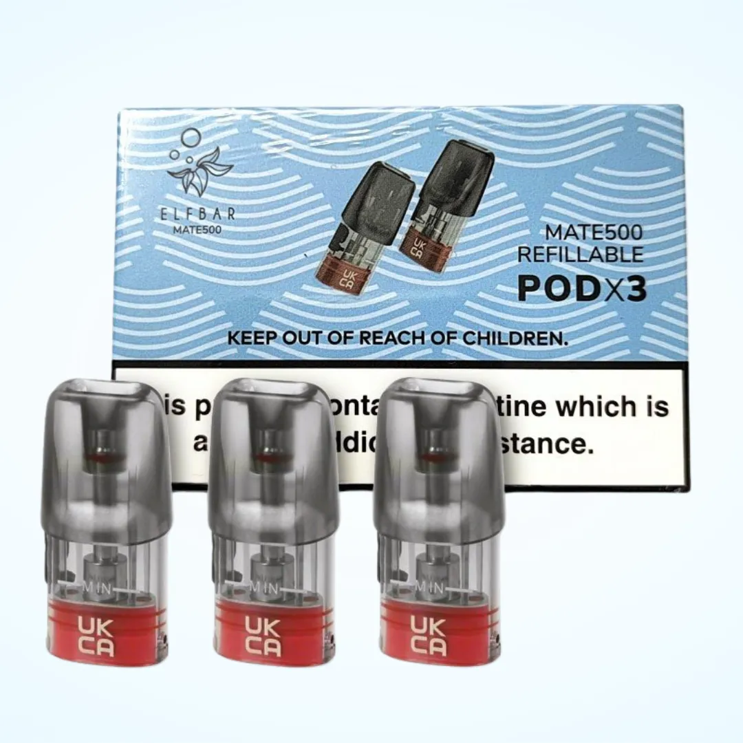 Elf Bar Mate 500 Refillable Pods (3-pack) - Image 1