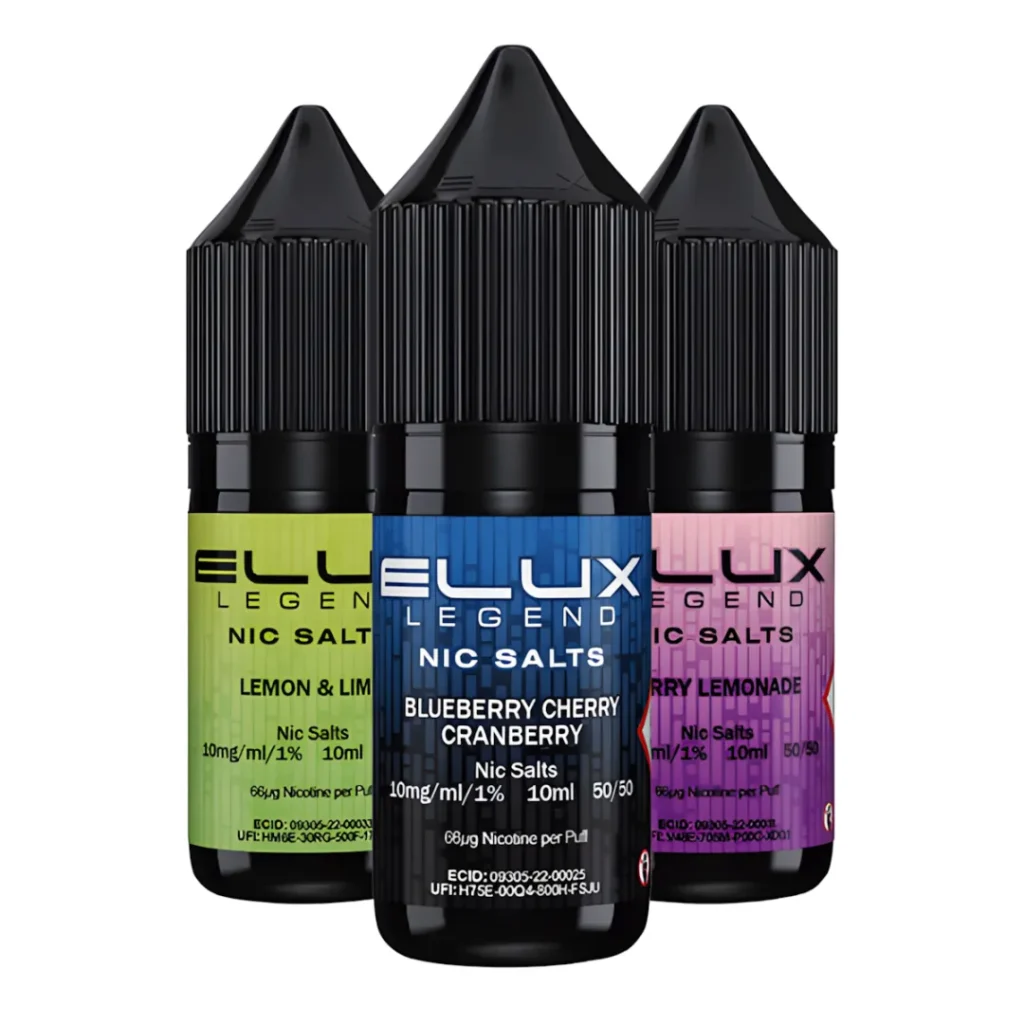 Elux Legend Nic Salts E-Liquids | Any 5 for £10