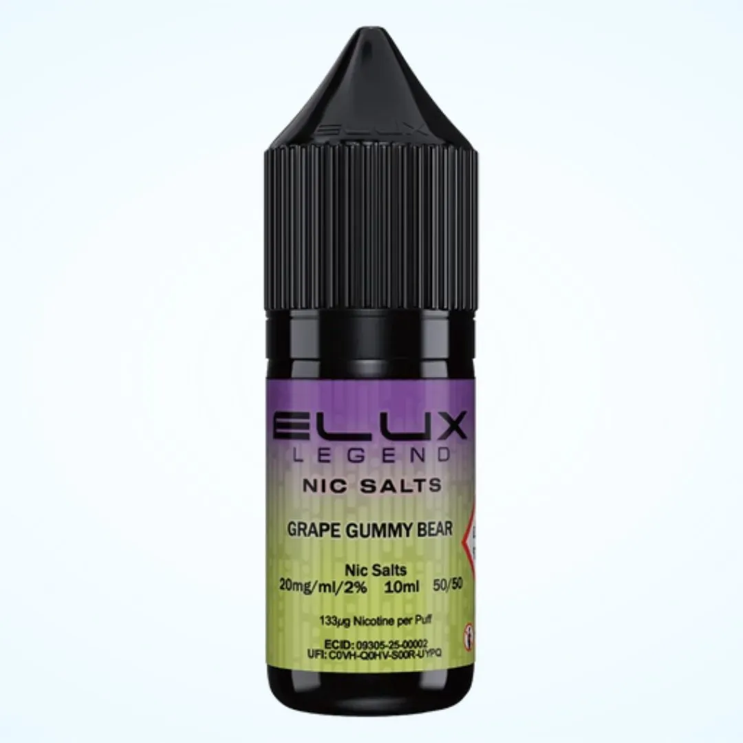 Elux Legend Nic Salts E-Liquids | Any 5 for £10 - Image 7