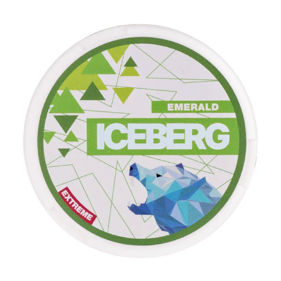 Emerald Nicotine Pouches by Iceberg - Image 1