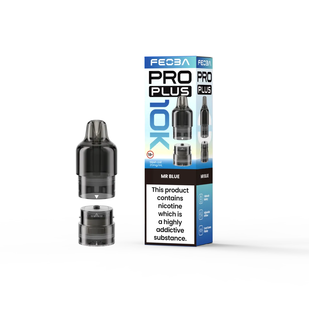 FEOBA Pro Plus 10K Prefilled Pods | Only £4.99 | Any 3 for £12 - Image 1