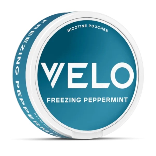 Freezing Peppermint Nicotine Pouches by VELO