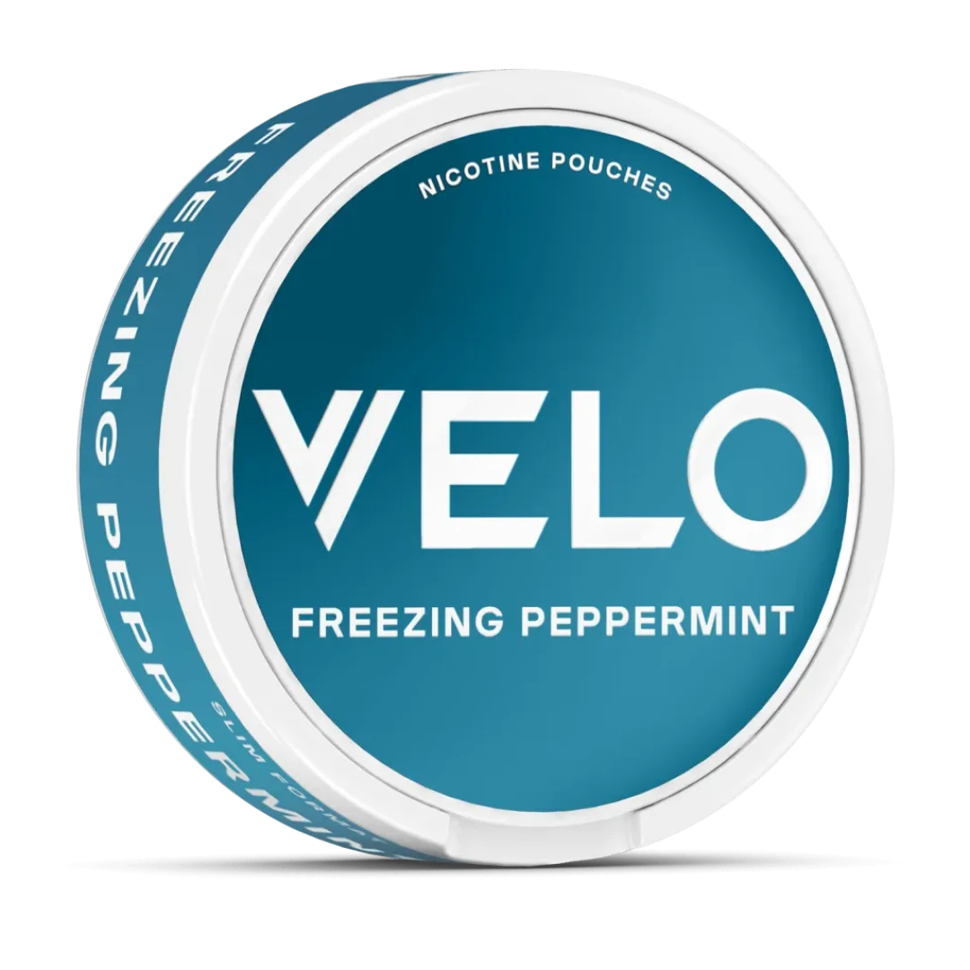 Freezing Peppermint Nicotine Pouches by VELO - Image 1