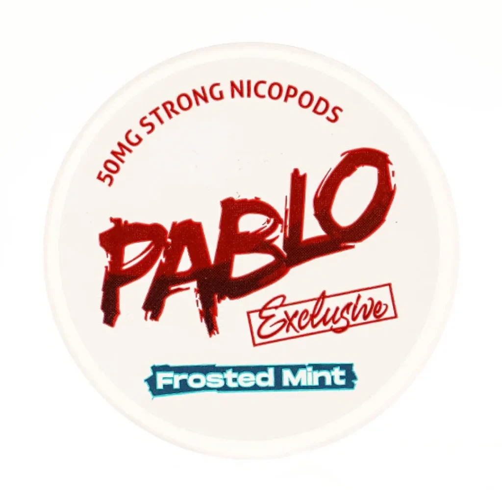 Frosted Mint Nicotine Pouches by Pablo
