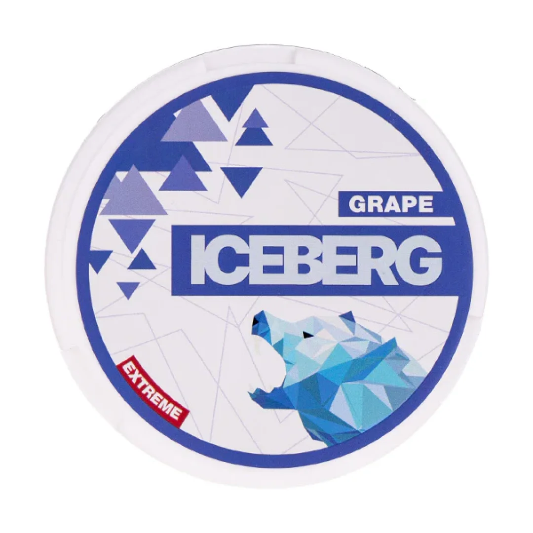 Grape Nicotine Pouches by Iceberg - Image 1