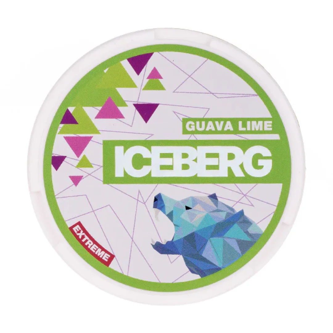 Guava Lime Nicotine Pouches by Iceberg - Image 1