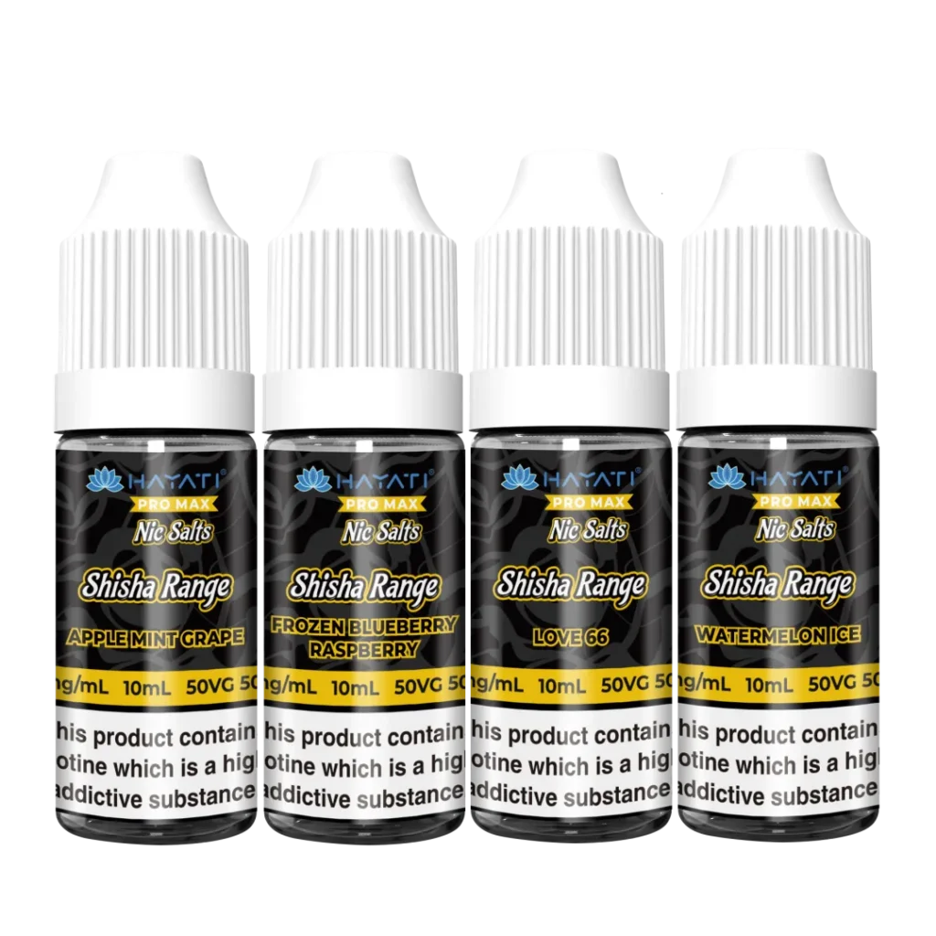 Hayati Pro Max Shisha Range Nic Salts 10ml