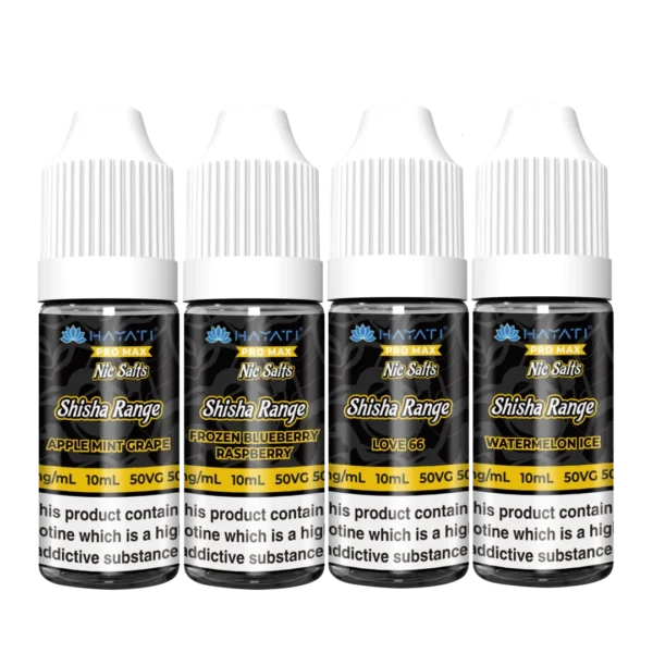Hayati Pro Max Shisha Range Nic Salts 10ml