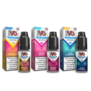IVG 50/50 Original Nic Salts 10ml - Image 1