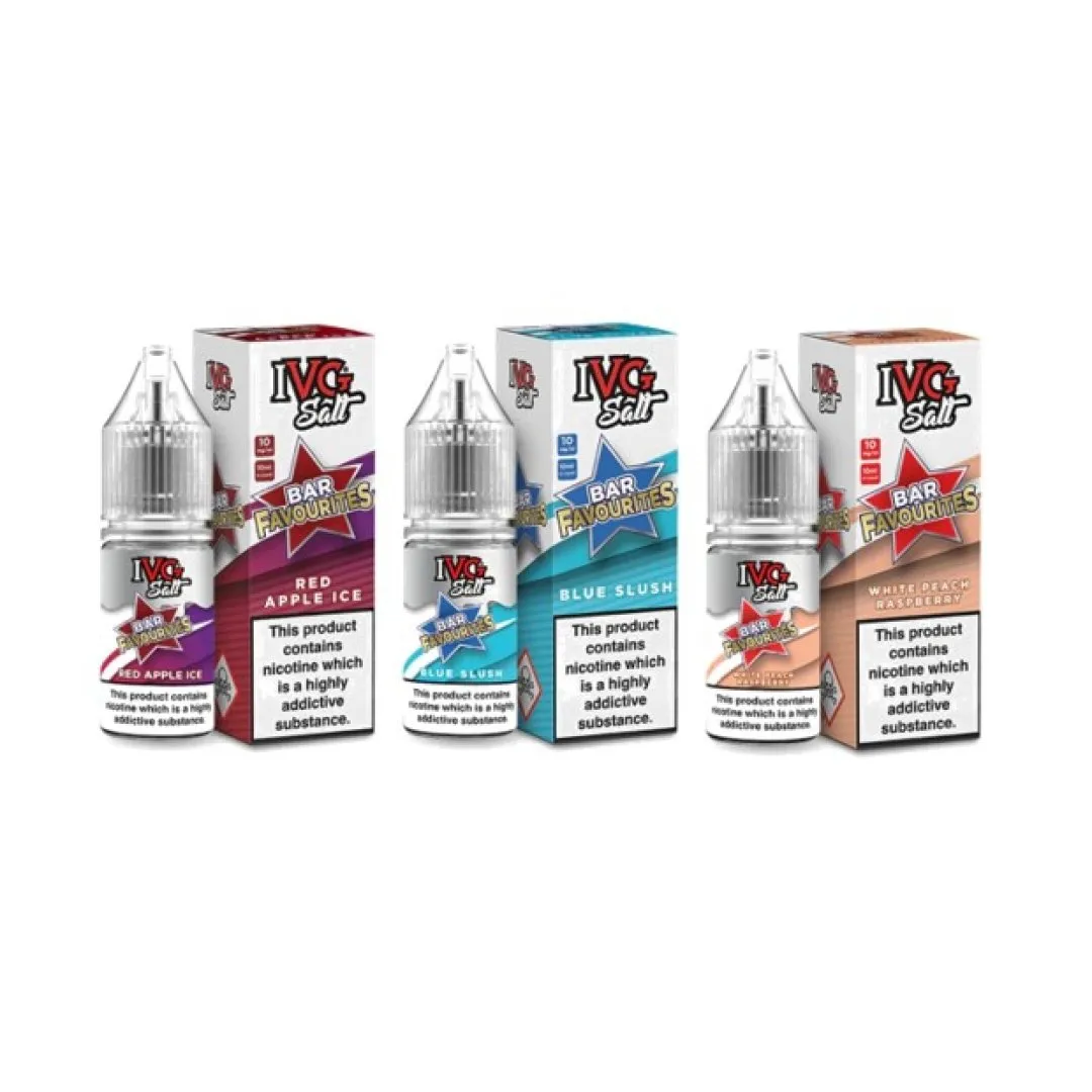 IVG Bar Favourites Salts 10ml - Image 1