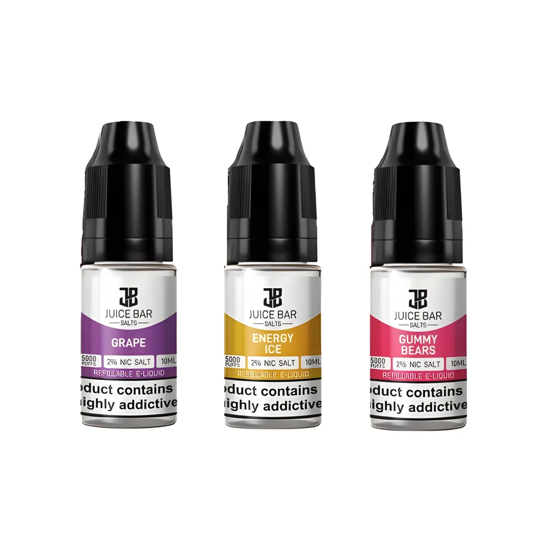 Juice Bar 10ml Nic Salt | 30+ Flavours - Image 1