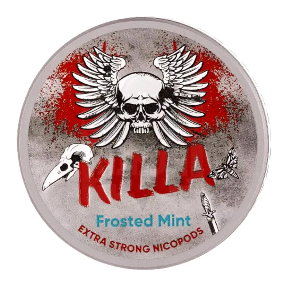 Killa Frosted Mint Nicotine Pouches - Image 1