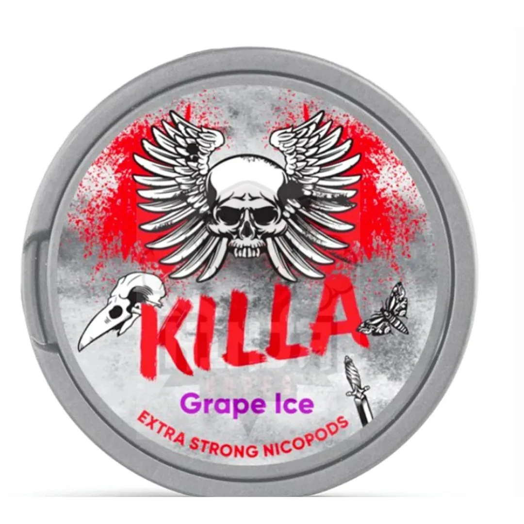 Killa Grape Ice Nicotine Pouches - Image 1