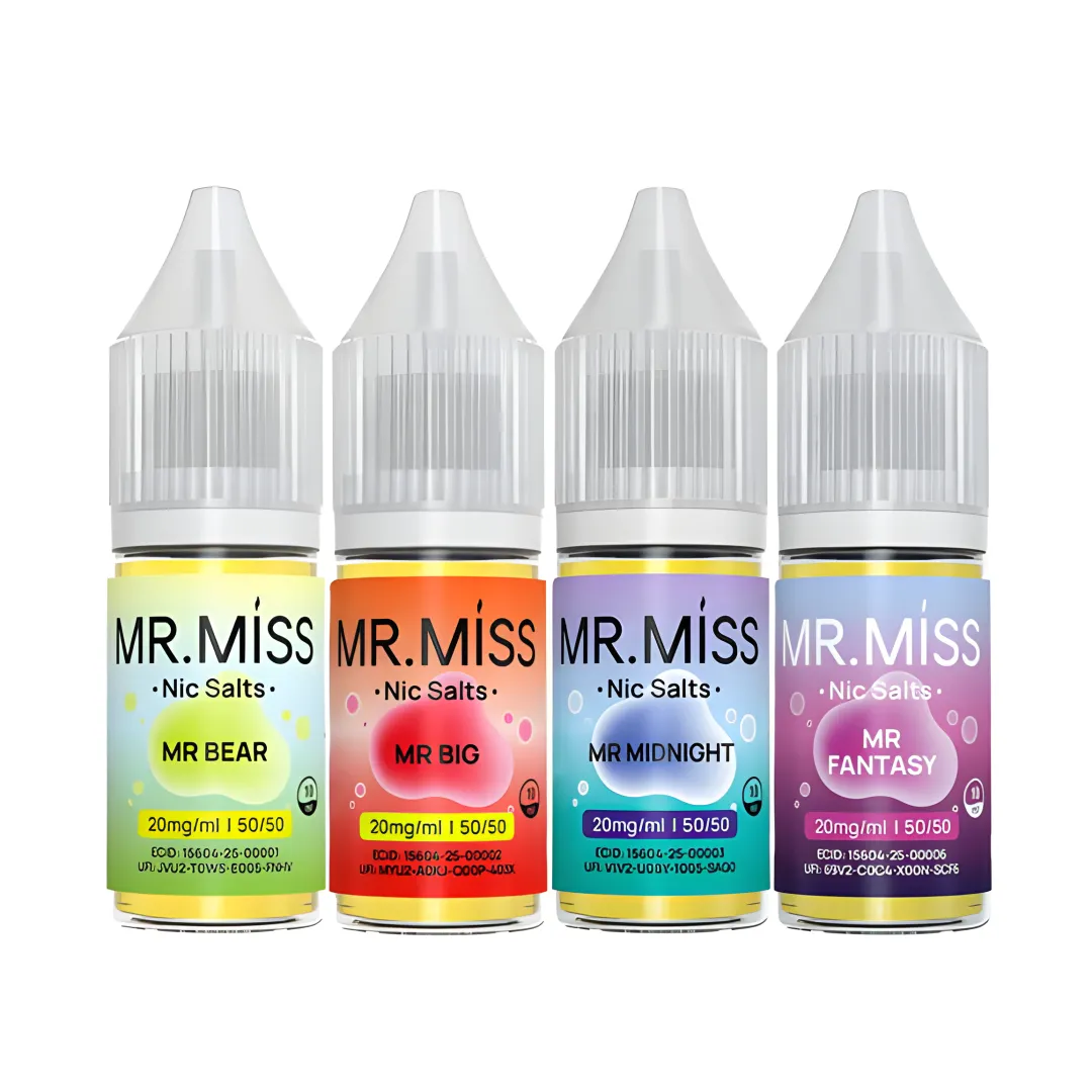 Mr Miss Nic Salts 10ml | Only £2.49 - Image 1