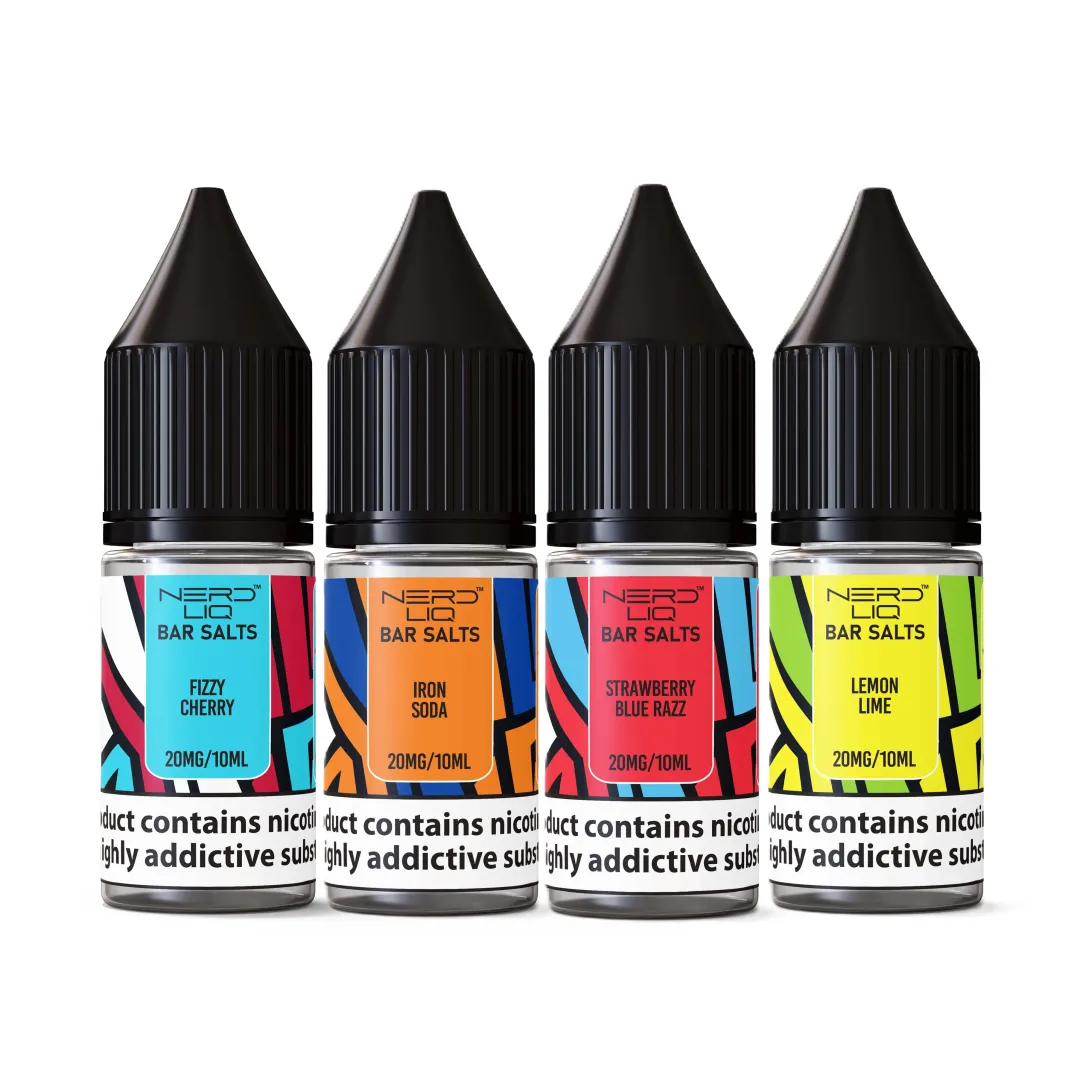 Nerd Liq Bar Nic Salts 10ml | Only £2.99 - Image 1