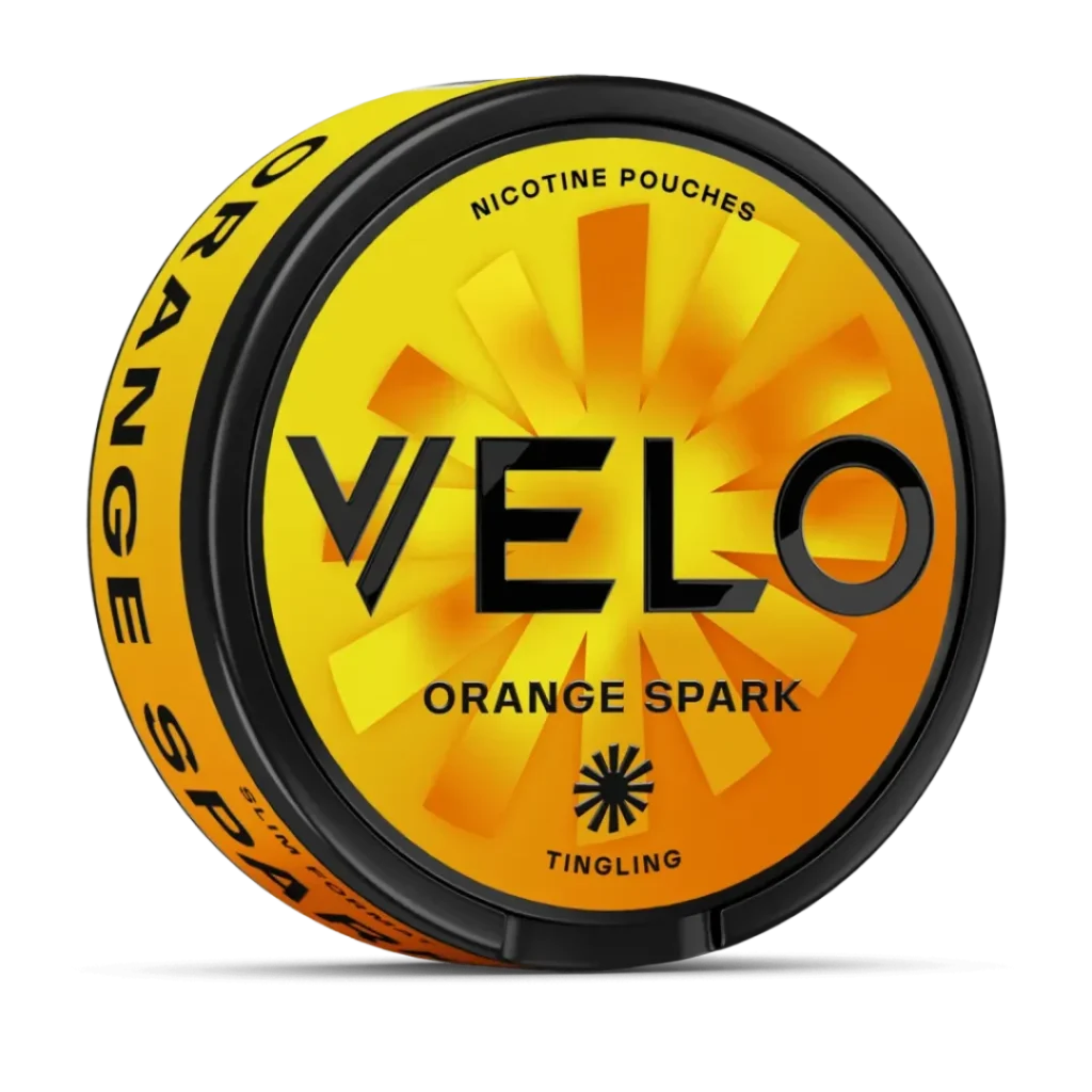 Orange Spark Nicotine Pouches by VELO