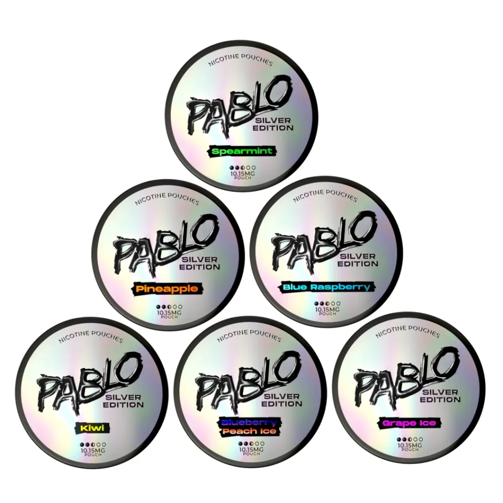 Pablo Silver Edition Nicotine Pouches