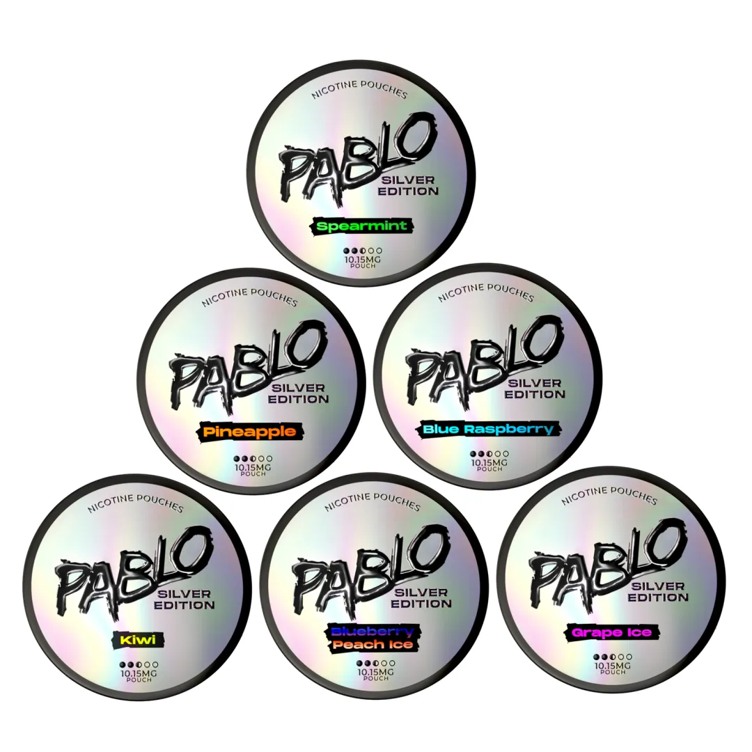 Pablo Silver Edition Nicotine Pouches - Image 1