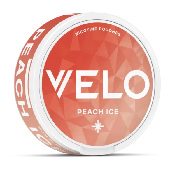 Peach Ice Nicotine Pouches by VELO