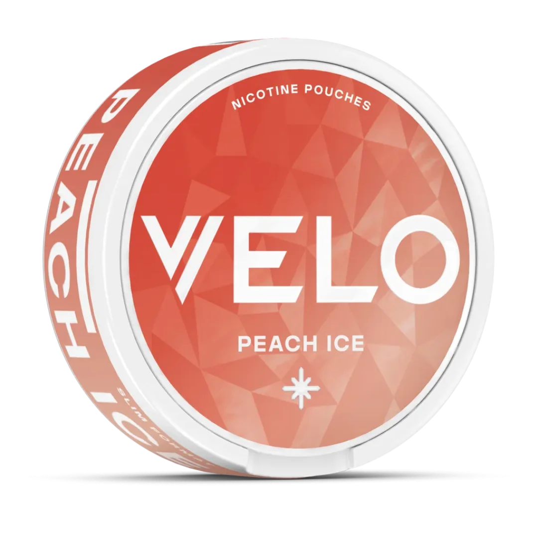 Peach Ice Nicotine Pouches by VELO - Image 1