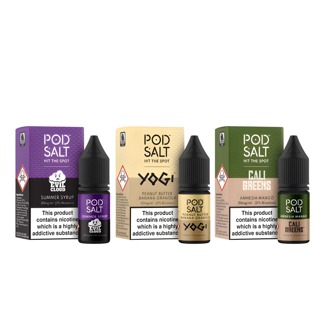 Pod Salt Fusion Nic Salts 10ml - Image 1