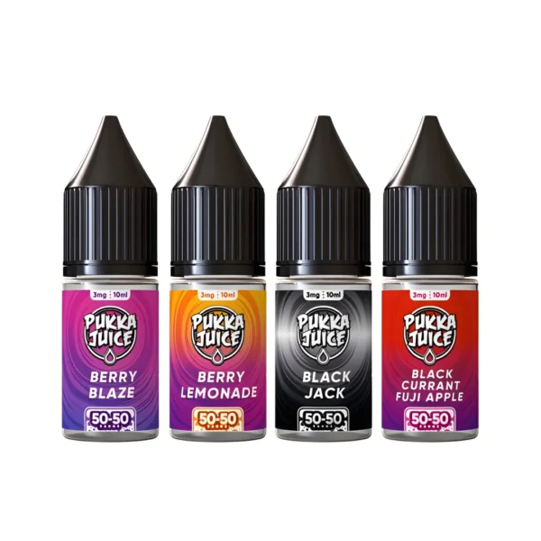 Pukka Juice 50/50 Nic Salts 10ml