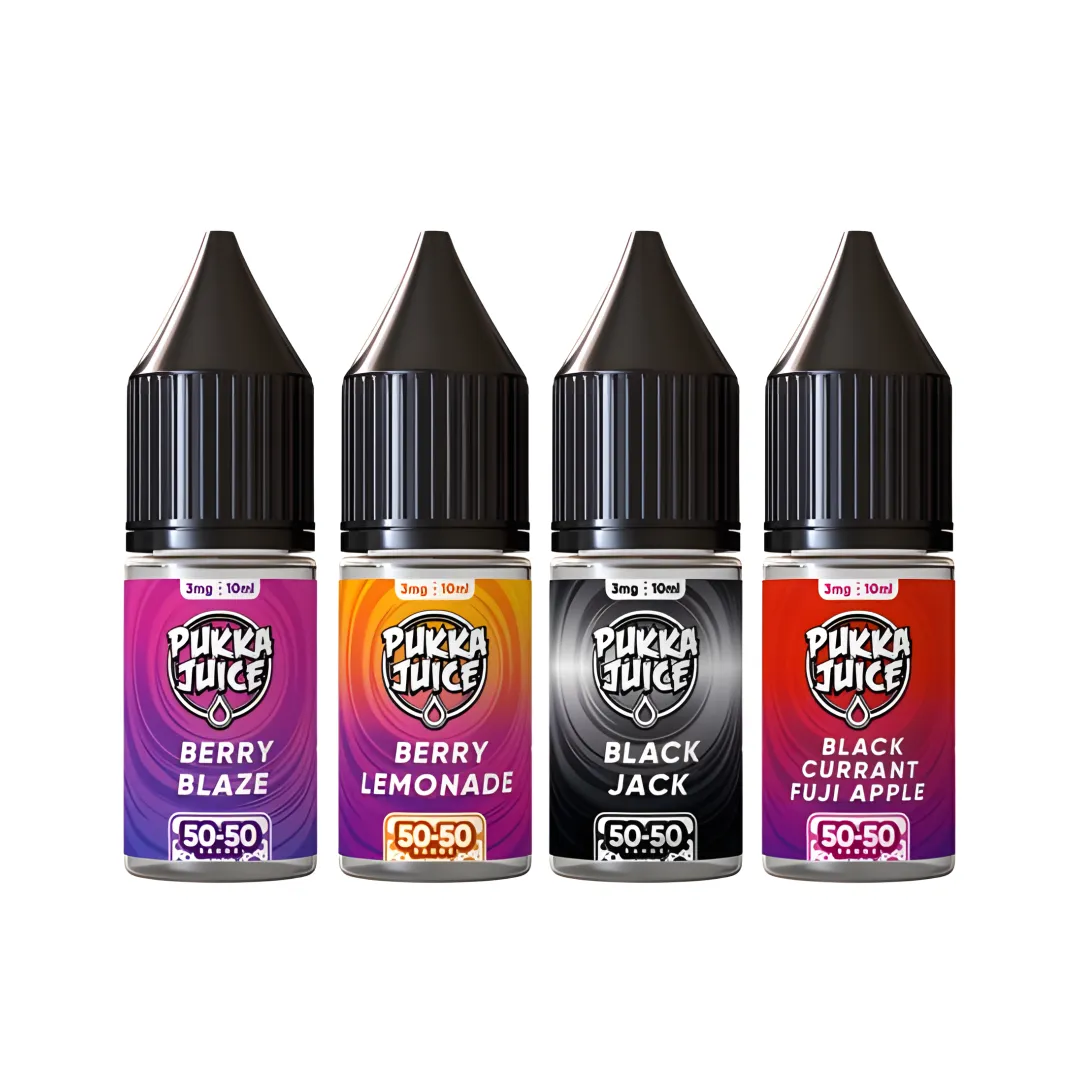 Pukka Juice 50/50 Nic Salts 10ml - Image 1