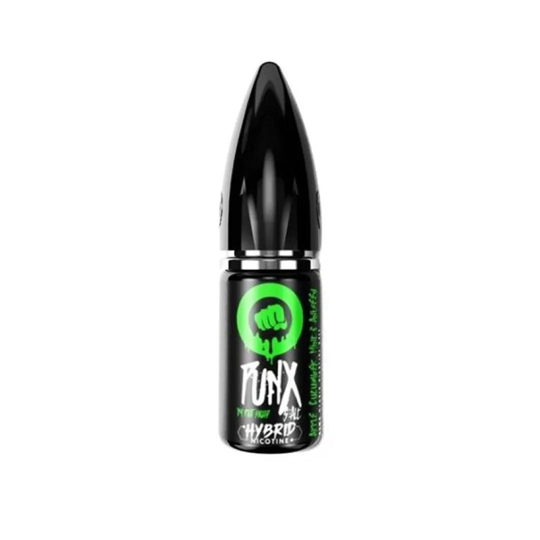 Punx By Riot Squad Nic Salt Apple, Cucumber, Mint & Aniseed 10ml - Image 1