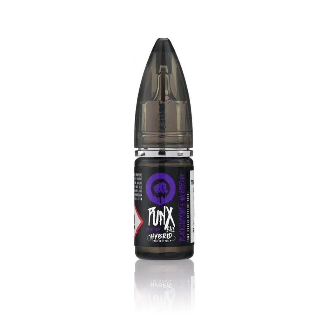 Punx By Riot Squad Nic Salt Blackcurrant & Watermelon 10ml - Image 1