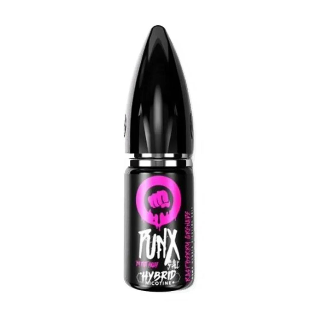 Punx By Riot Squad Nic Salt Raspberry Grenade 10ml - Image 1