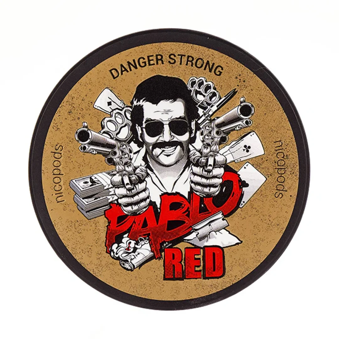 Red Nicotine Pouches by Pablo - Image 1