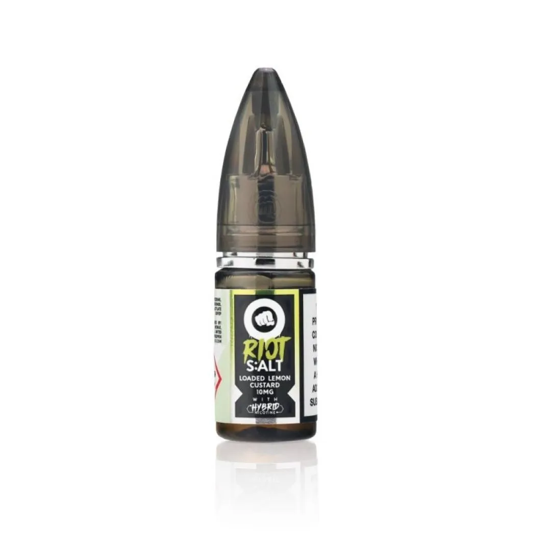 Riot Squad Nic Salt Loaded Lemon Custard 10ml - Image 1