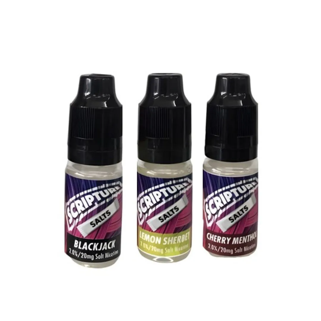 Scripture 10ml Nic Salt | 10+ Flavours - Image 1