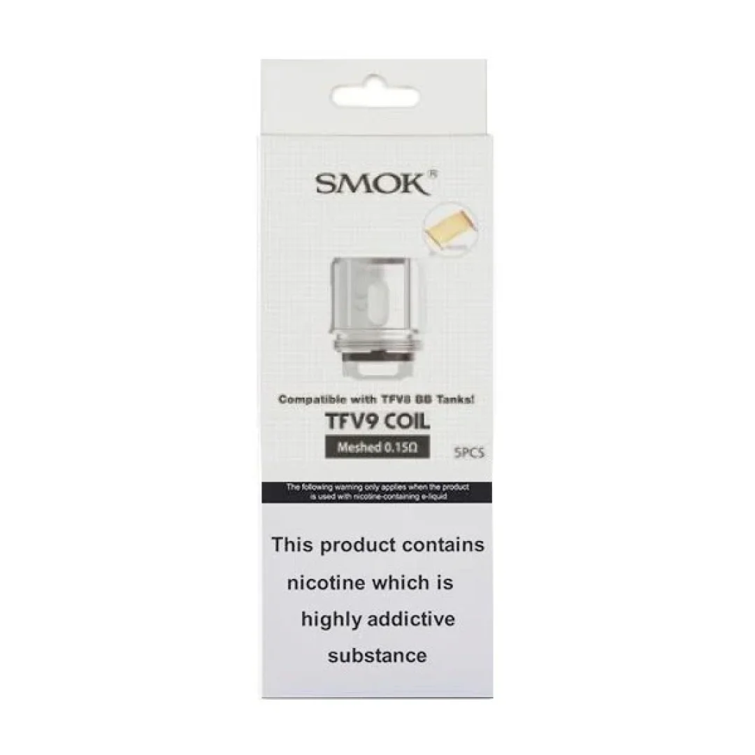 SMOK TFV9 Replacement Coils Pack of 5 - Image 1