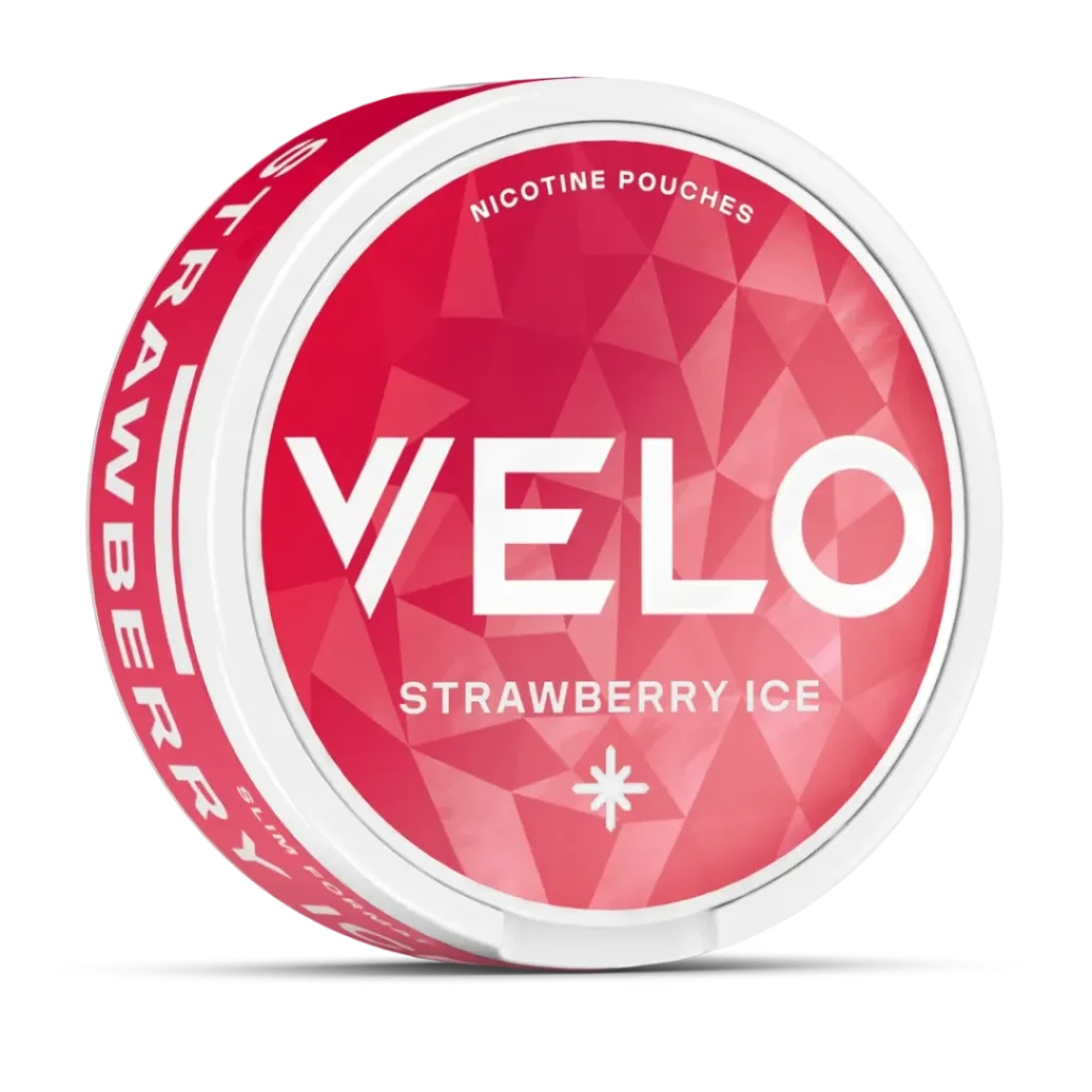 Strawberry Ice Nicotine Pouches by VELO