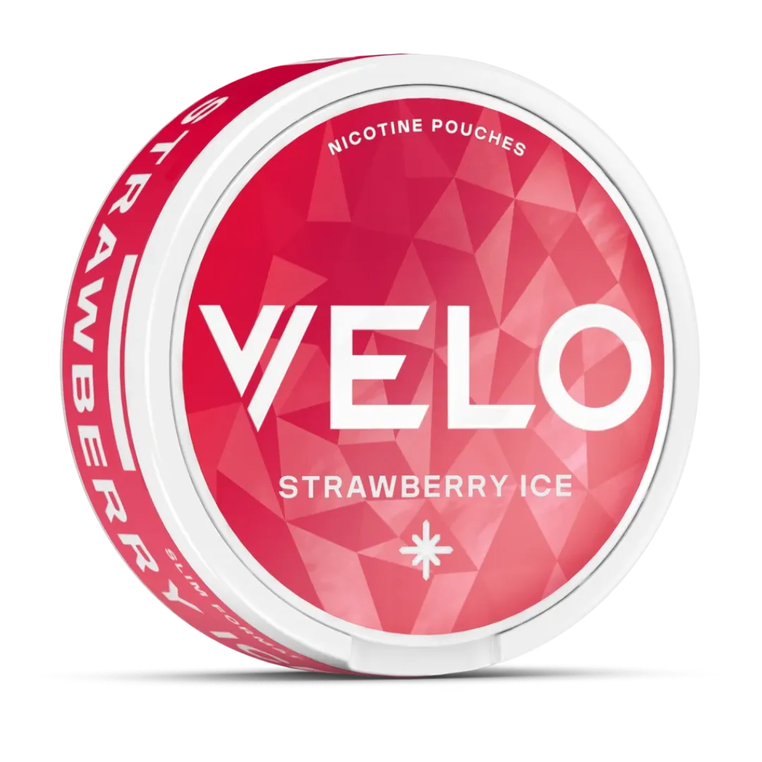 Strawberry Ice Nicotine Pouches by VELO - Image 1