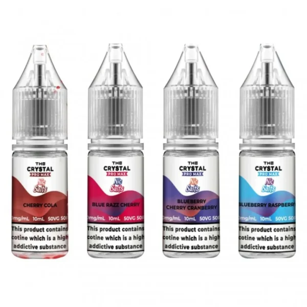 The Crystal Pro Max Nic Salts 10ml | All Flavours