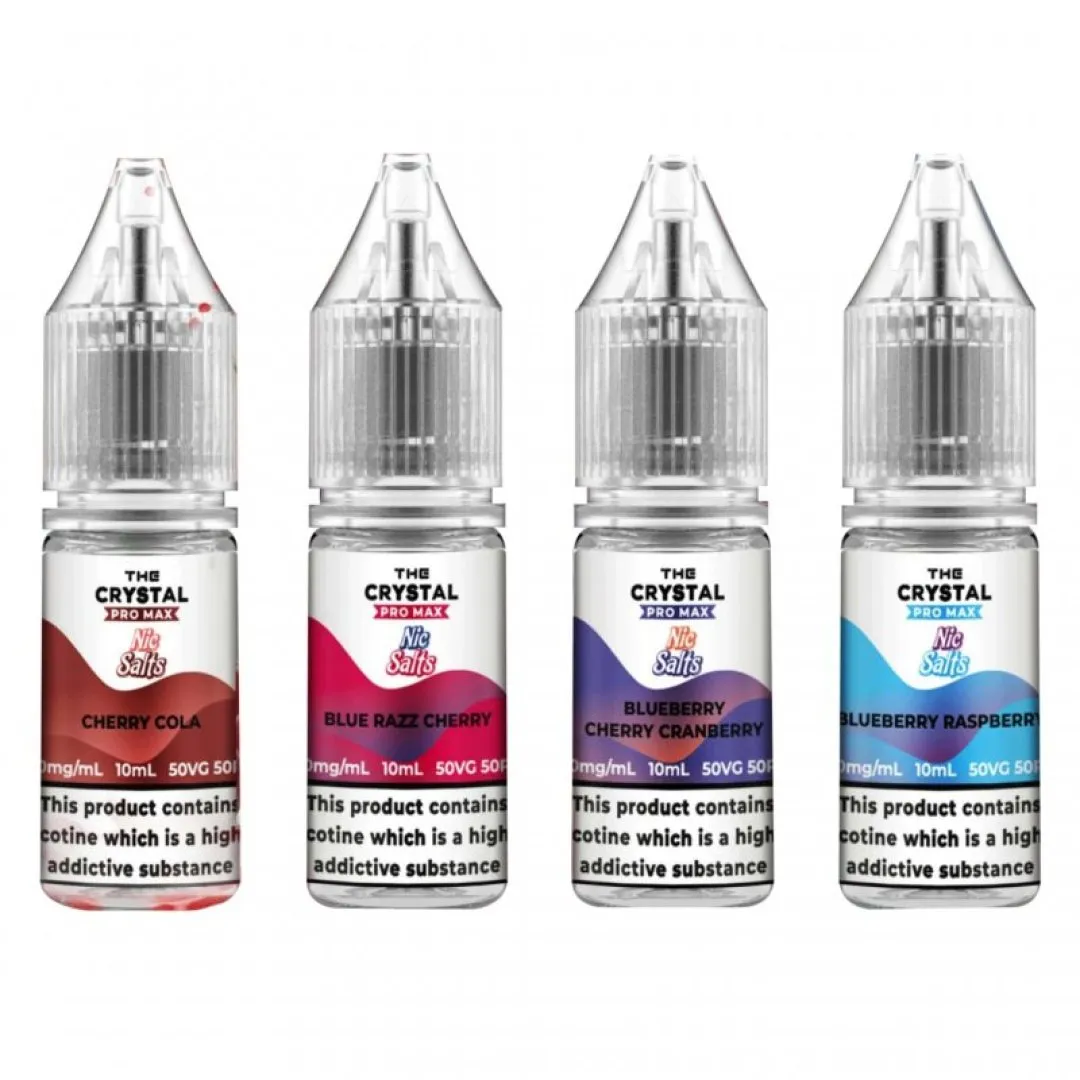 The Crystal Pro Max Nic Salts 10ml | All Flavours - Image 1