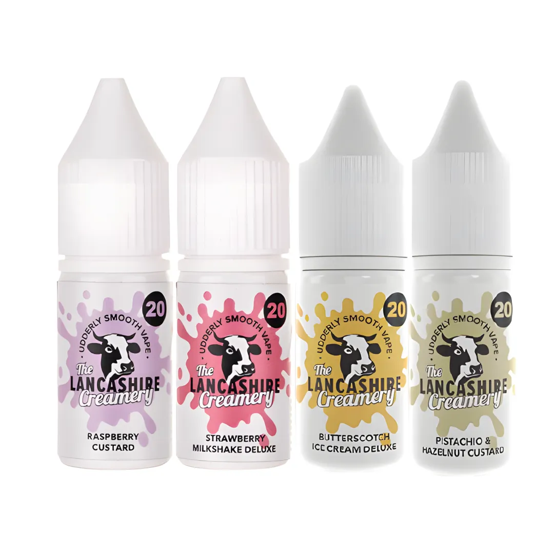 The Lancashire Creamery Nic Salts 10ml | Only £3.99 | Any 4 for £10 - Image 1