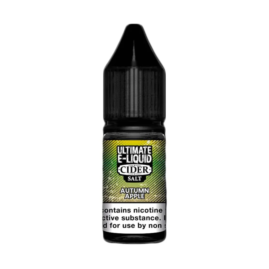 Ultimate Salt Cider Autumn Apple 10ml - Image 1