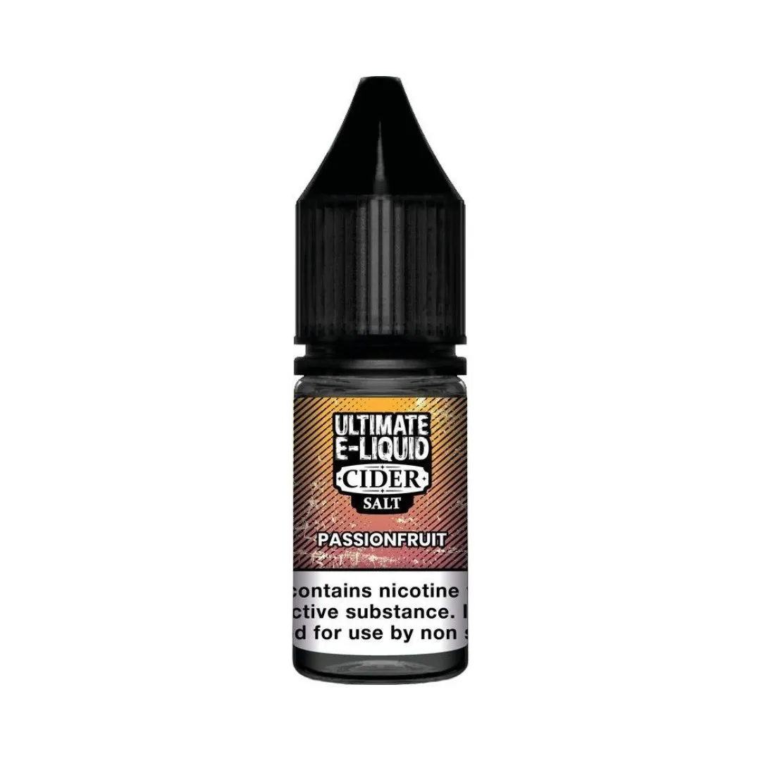 Ultimate Salt Cider Passion Fruit 10ml - Image 1