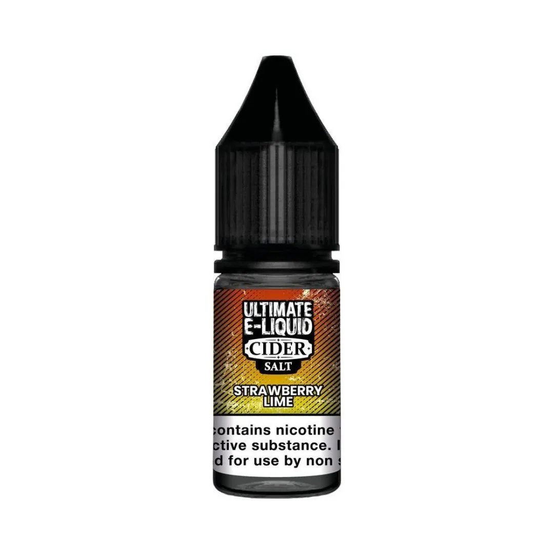 Ultimate Salt Cider Strawberry Lime 10ml - Image 1