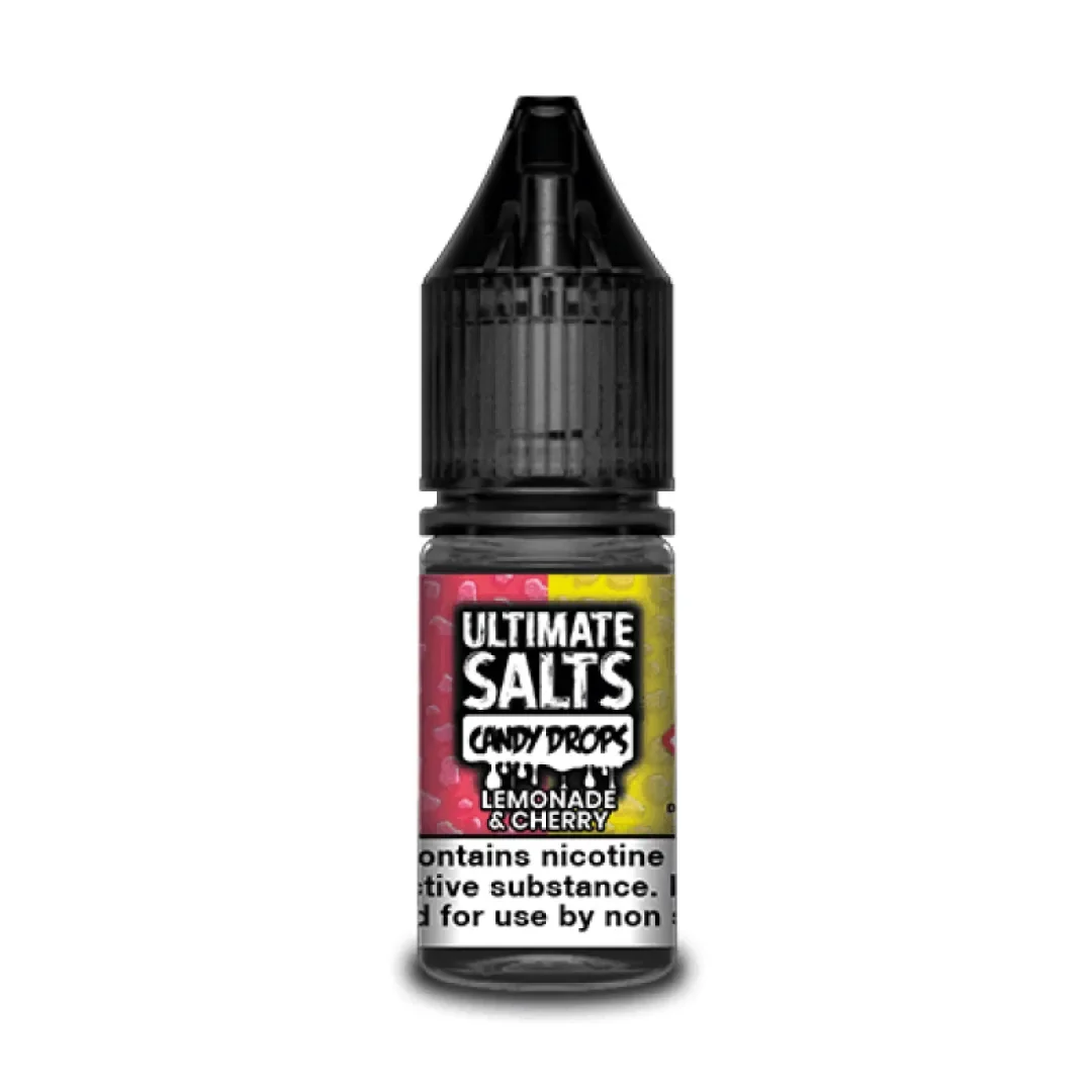Ultimate Salts Candy Drops Lemonade Cherry 10ml - Image 1