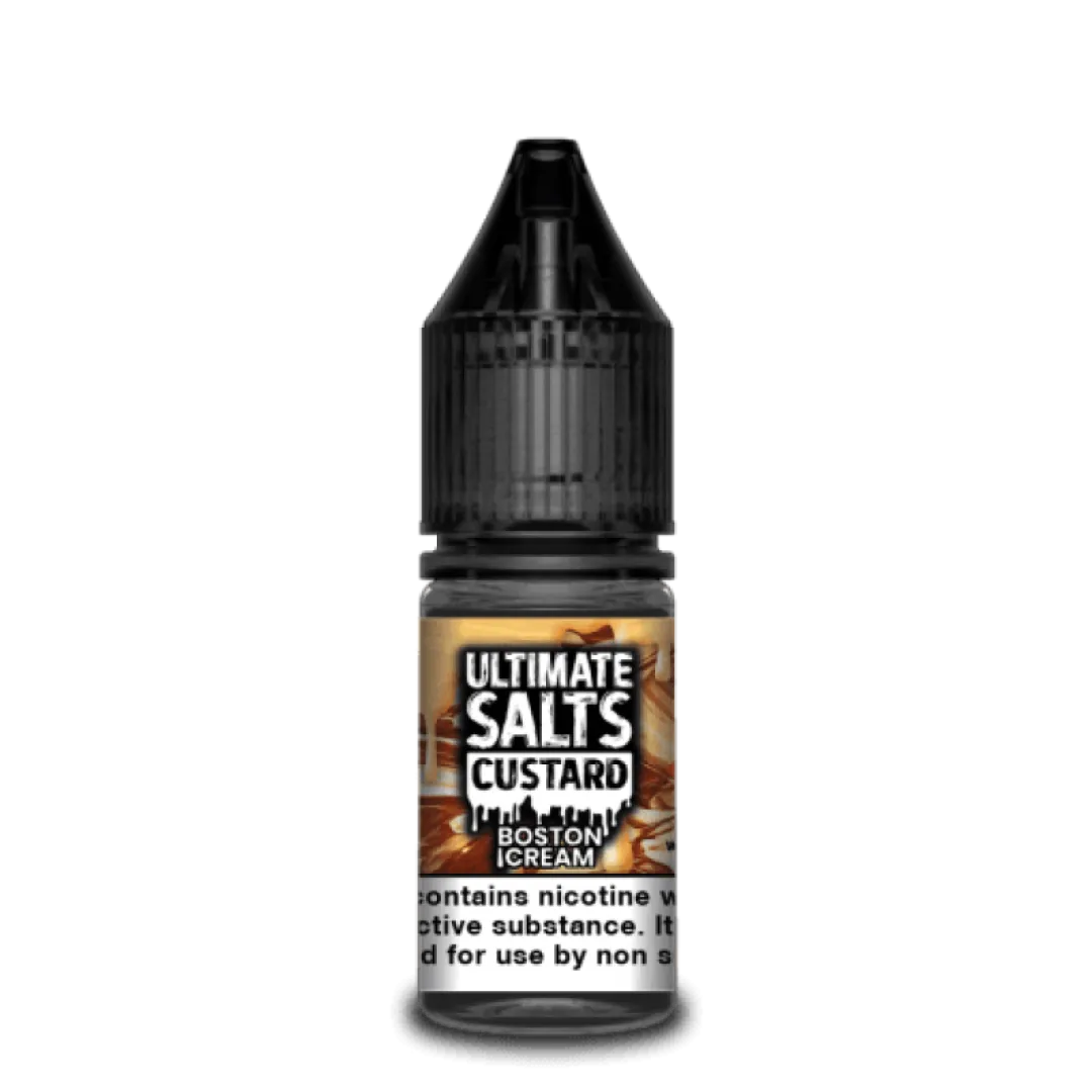 Ultimate Salts Custard Boston Cream 10ml - Image 1