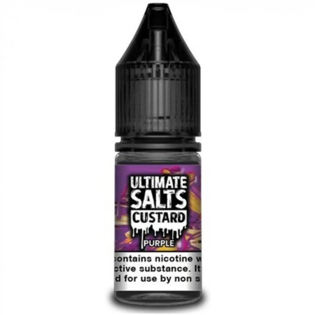 Ultimate Salts Custard Purple 10ml - Image 1
